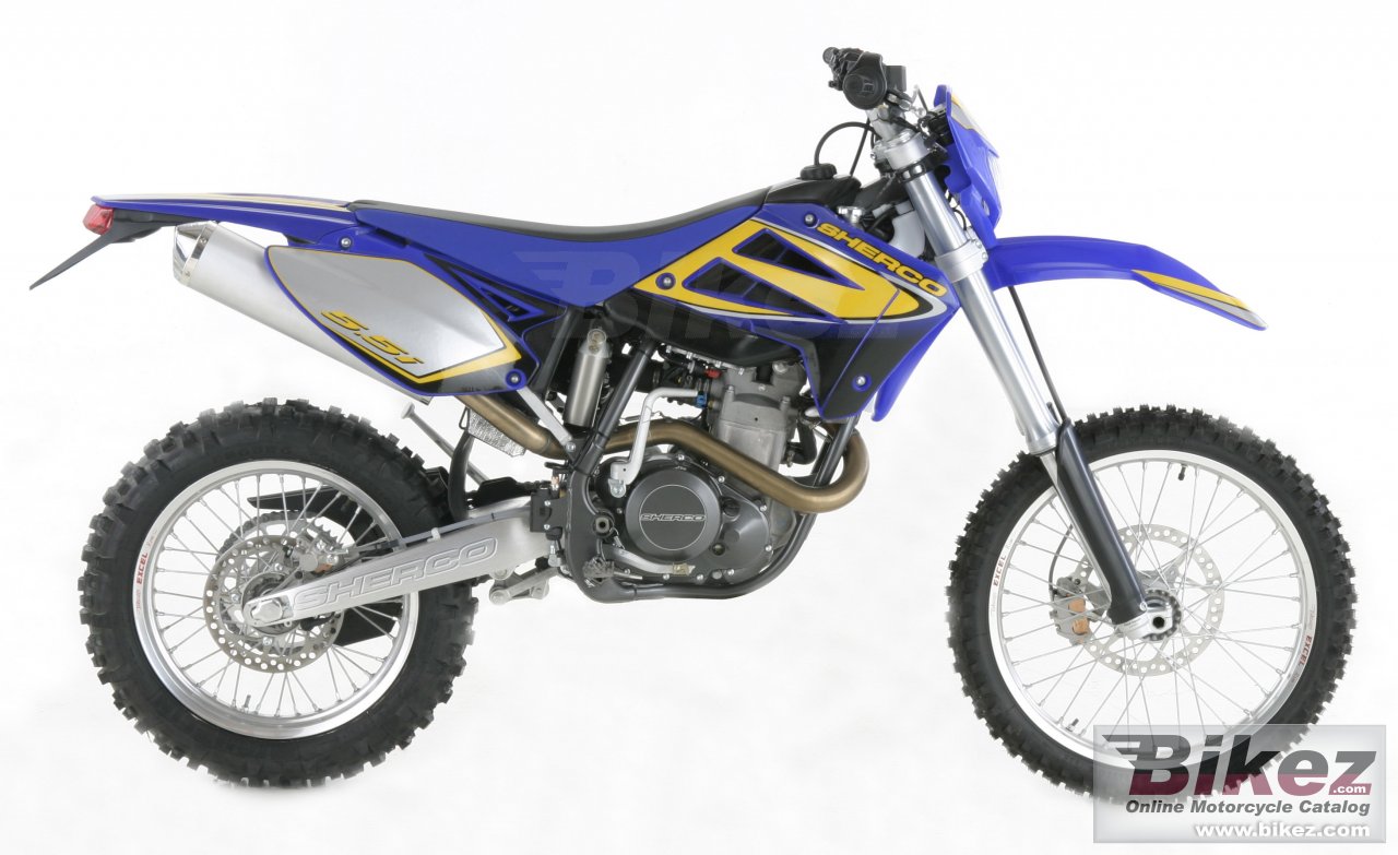 Big Sherco 5.1i enduro picture and wallpaper from Bikez.com
